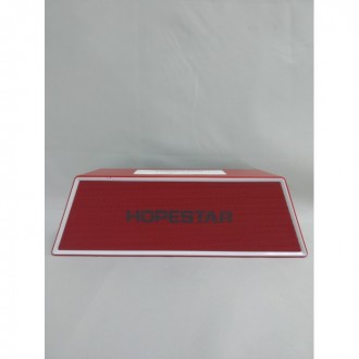 Портативная bluetooth колонка спикер Hopestar H28 Красный Колоночка Hopestar H28. . фото 3