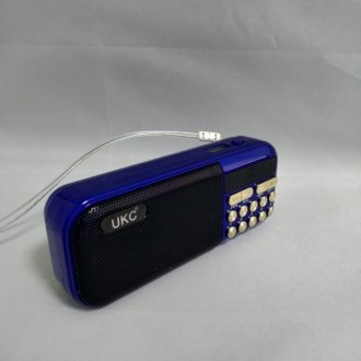 Радио с часами UKC SPS U11 (JF11) NEW с MP3, Синий Этот компактный ФМ
приемник с. . фото 3
