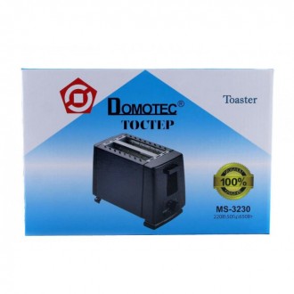 Тостер Domotec MS-3230 650w Тостер Domotec MS-3230 Black позволит быстро пригото. . фото 4
