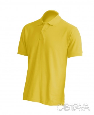 Мужская футболка-поло 
100% хлопок 
плотность ткани 210 г/м2 
манжеты на рука. . фото 1