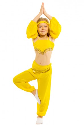  Детский карнавальный костюм Восточной красавицы. Для детей возрастом от 4 до 8 . . фото 3