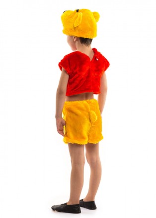 Маскарадный костюм Винни Муха. Для детей возрастом от 3 до 6 лет. Рост 104-120 с. . фото 3