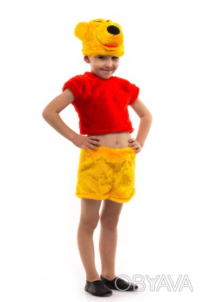 Маскарадный костюм Винни Муха. Для детей возрастом от 3 до 6 лет. Рост 104-120 с. . фото 1