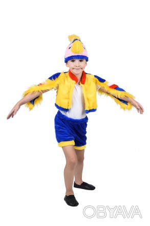  Детский маскарадный костюм Попугая для мальчика. На новогоднюю елку, праздник в. . фото 1