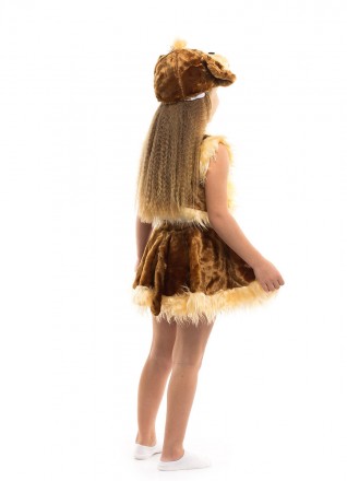  Детский карнавальный костюм обезьяны. Для детей возрастом от 3 до 6 лет. Рост 1. . фото 4