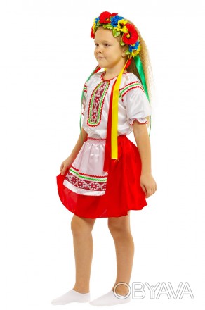  Детский карнавальный костюм Украинки. Для детей возрастом от 5 до 10 лет. Рост . . фото 1