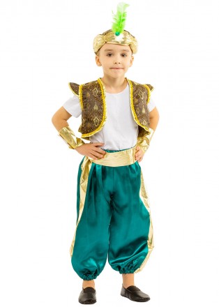  Карнавальный костюм восточного принца. Для детей возрастом от 5 до 10 лет. В ко. . фото 3