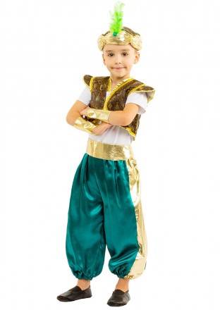  Карнавальный костюм восточного принца. Для детей возрастом от 5 до 10 лет. В ко. . фото 2