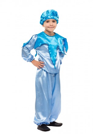  Детский карнавальный костюм ручейка (облачка, тучки). Для детей возрастом от 4 . . фото 3