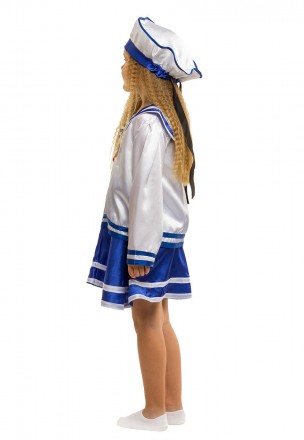  Карнавальный костюм Морячки. Маскарадный костюм морячки для девочек возрастом о. . фото 4