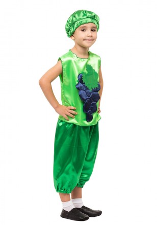  Детский карнавальный костюм Винограда. На праздник осени, праздник весны и ново. . фото 4