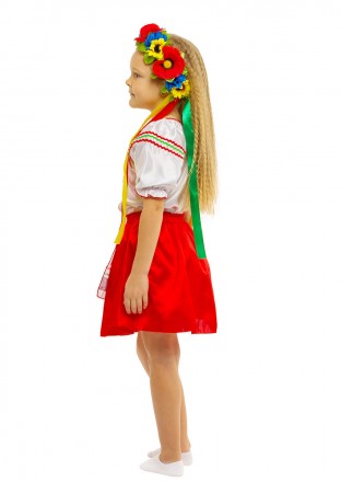  Карнавальный костюм Украинки. Для детей возрастом от 5 до 10 лет. Рост 116-134 . . фото 4
