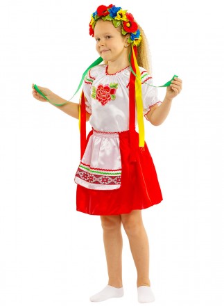  Карнавальный костюм Украинки. Для детей возрастом от 5 до 10 лет. Рост 116-134 . . фото 2