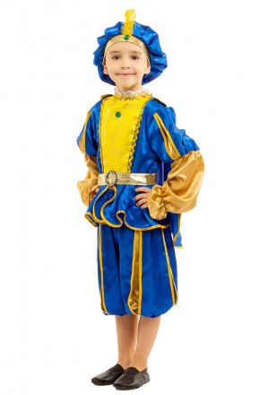 Детский маскарадный костюм Принца. Для детей возрастом от 5 до 12 лет. Размеры 3. . фото 2