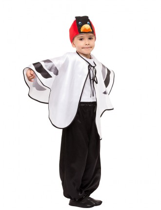  Детский маскарадный костюм журавля (аиста или цапли). В комплект карнавального . . фото 4