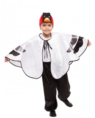  Детский маскарадный костюм журавля (аиста или цапли). В комплект карнавального . . фото 2