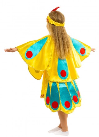  Детский карнавальный костюм Жар-птицы. Для детей возрастом от 5 до 9 лет. В ком. . фото 5