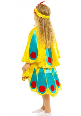  Детский карнавальный костюм Жар-птицы. Для детей возрастом от 5 до 9 лет. В ком. . фото 4