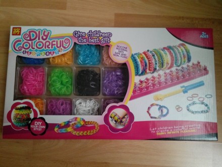 Набор резинок для плетения Loom Bands (3000) Не знаете, что же подарить вашему р. . фото 2