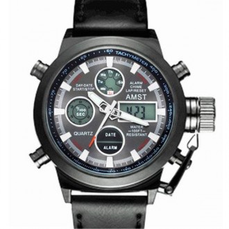 Наручные мужские часы известной марки AMST. Часы данного производителя имеют точ. . фото 2
