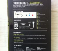 USB Лампа Goal Zero FireFly GZR211. Полностью новая, коробка даже не вскрывалась. . фото 5