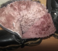 Кожаные зимние сапоги, производитель Украина, почти новые, носились мало, носки . . фото 5