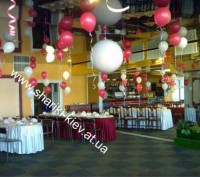 Предлагаем вашему вниманию оформление воздушными шарами на свадьбы, дни рождения. . фото 3