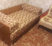 Продам кровать-диван малютку в хорошем состоянии, с коробом для белья. Боковые с. . фото 7