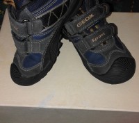 Ботинки на мальчика фирмы GEOX размер 27. Абсолютно новые, надевали несколько ра. . фото 2