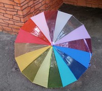 Детский зонтик "Радуга"
Купол - 83см, в сложеном виде - 67см
16 спиц стальные!. . фото 2