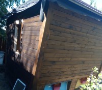 Деревяный домик на 4-х пчелинных ульях по 20 рамок Размер 2*2-2*2-2м Лежаки 2,1*. . фото 8