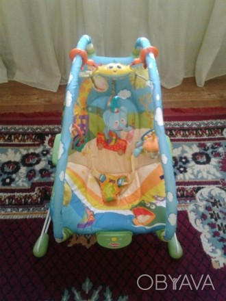 Детское кресло-качалка от компании TYNY LOVE.Кресло можно регулировать(сидя,лежа. . фото 1