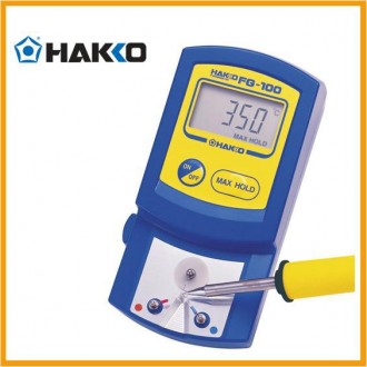 HAKKO FG-100 - это цифровой тестер для измерения температуры жала паяльника. В к. . фото 2