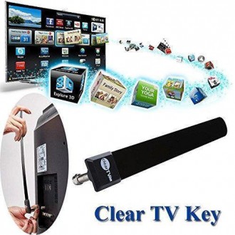 Опис
Цифровая комнатная антенна Clear TV Key HD TV Digital Indoor Antenna.

Х. . фото 3