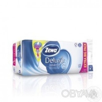 Бумага туалетная Zewa Deluxe белая 3 слоя 20шук в упаковке. . фото 1