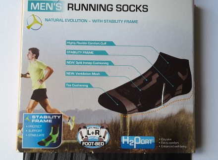 Суперспортивные носки для бега р 41 - 42 от немецкого бренда Crivit - это настоя. . фото 3