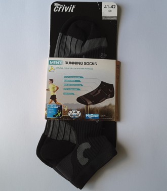 Суперспортивные носки для бега р 41 - 42 от немецкого бренда Crivit - это настоя. . фото 2