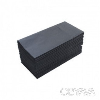 Бумажные столовые салфетки Pocket выполнены из двухслойной 100% целлюлозы черног. . фото 1