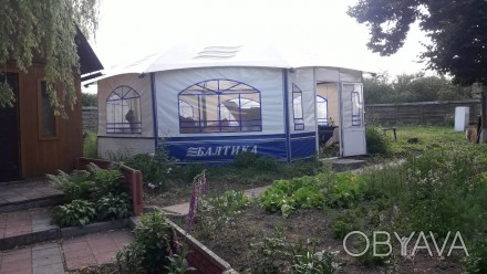 Шатёр - палатка " Балтика", размером на 50 м. кв., В отличном состочнии. Подробн. . фото 1