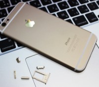 Корпус на замену для телефона Apple iPhone 6. На фото золотой (Gold), но на скла. . фото 2