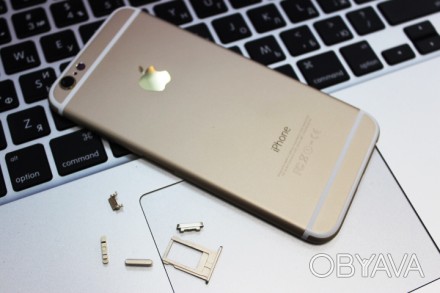 Корпус на замену для телефона Apple iPhone 6. На фото золотой (Gold), но на скла. . фото 1