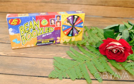 Jelly Belly Bean Boozled Jelly Beans with Spinner Wheel Game - рулетка+цукерки. . . фото 1