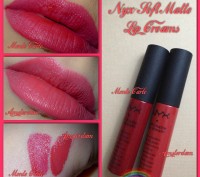 Nyx Soft Matte Lip Cream - матове крем-суфле для губ. Оригінал. Купляли в США. Ц. . фото 6
