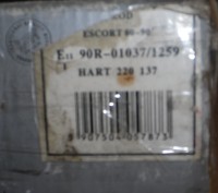 Тормозные колодки передние  FORD ESCORT­80-90 производитель HART каталожный №220. . фото 4