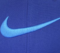 Бейсболка Nike Swoosh Pro-Blue (639534-457) из прочной влагоотводящей ткани имее. . фото 5