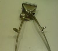Ручная машинка для стрижки волос (нержавейка), в рабочем состоянии, раритет.. . фото 2