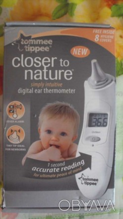 Ушной инфракрасный термометр, состояние нового, в интернет магазинах от 700 грн.. . фото 1
