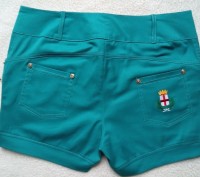 Новые зелёные шорты Classic Fashion. Размер 40 (XS). Идеально подойдут на весну-. . фото 7