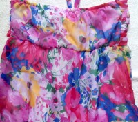 Новый летний сарафан яркой цветной расцветки. Ткань очень лёгкая, отличный вариа. . фото 7