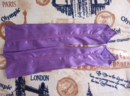Эксклюзивные фиолетовые перчатки. Были сшиты на заказ в единственном экземпляре . . фото 7